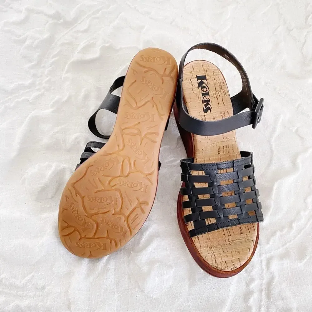 Korks Marley Sandals Size 10 New $100